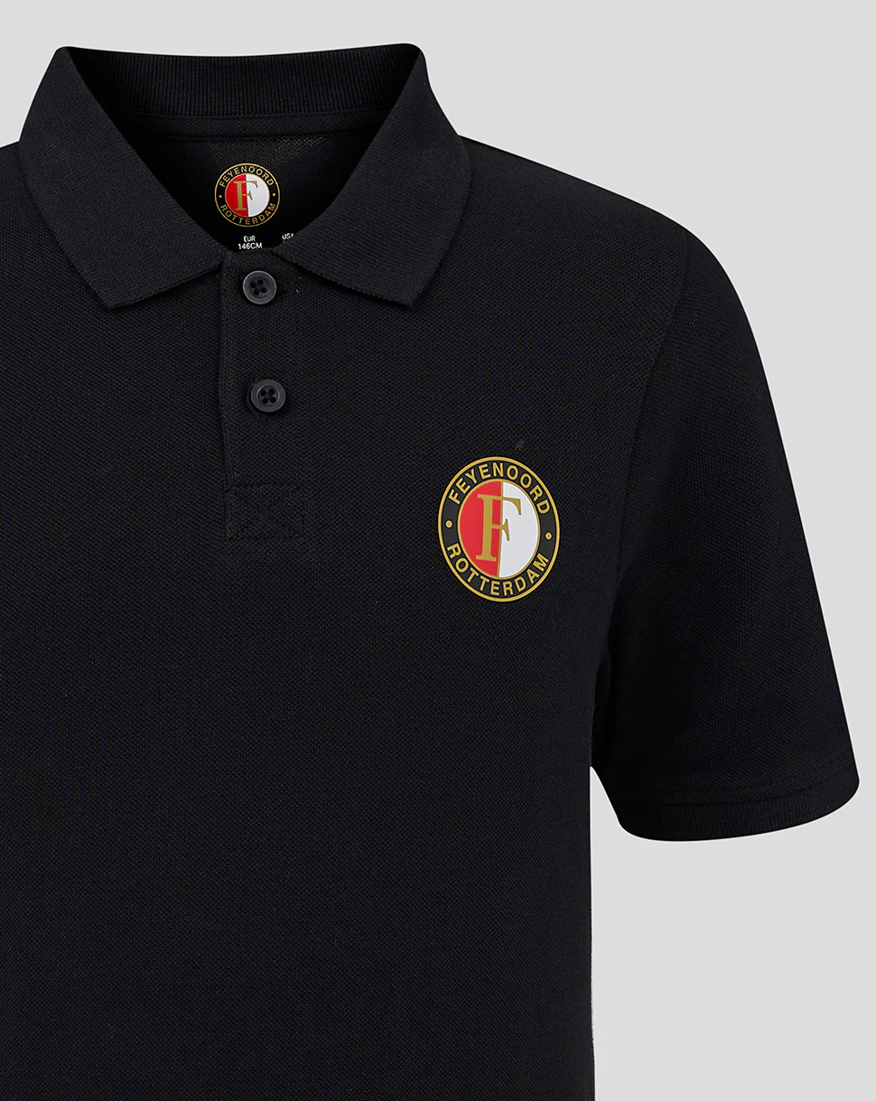FEYENOORD CORE POLO - JUNIOR - ZWART - Image 3