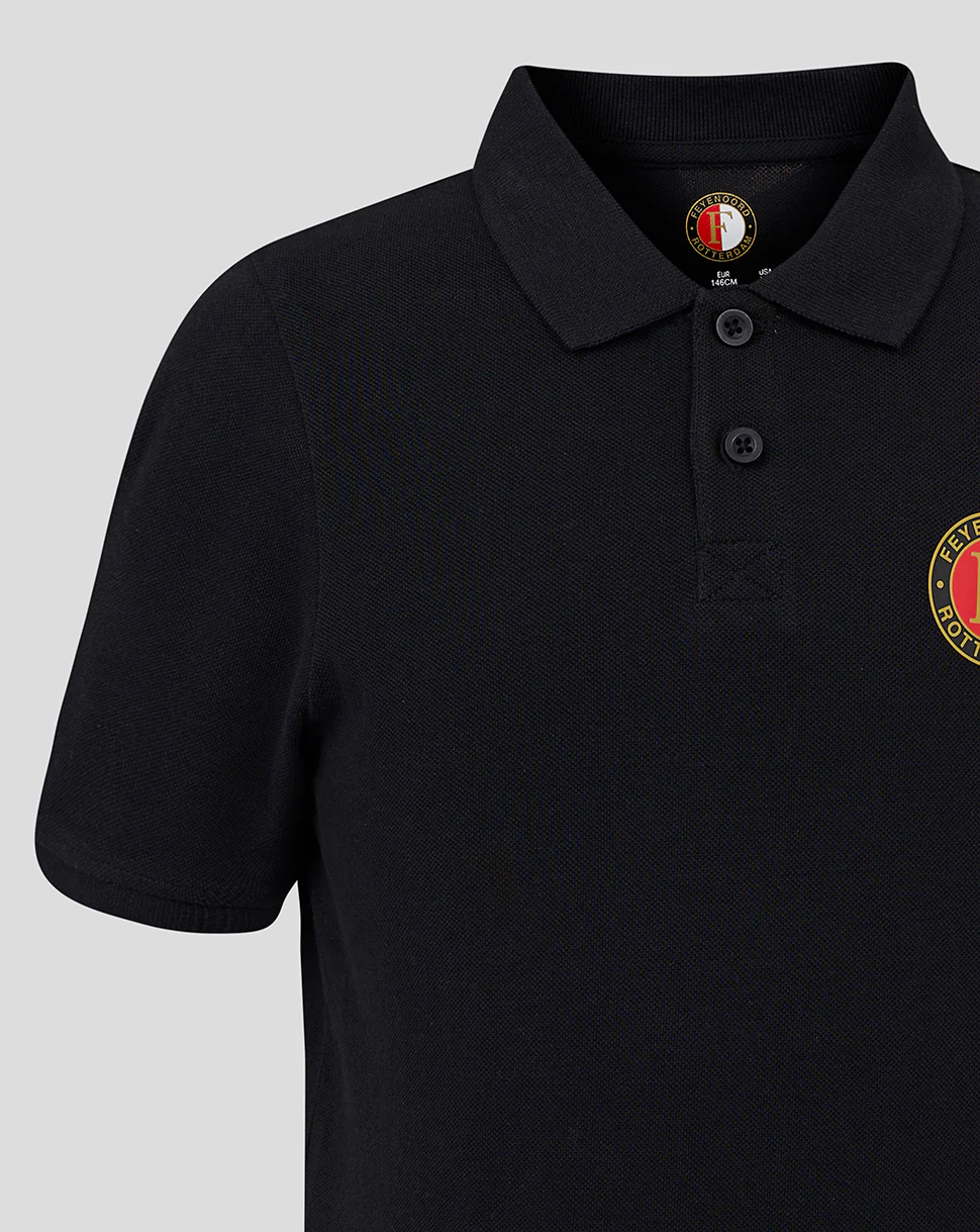 FEYENOORD CORE POLO - JUNIOR - ZWART - Image 4