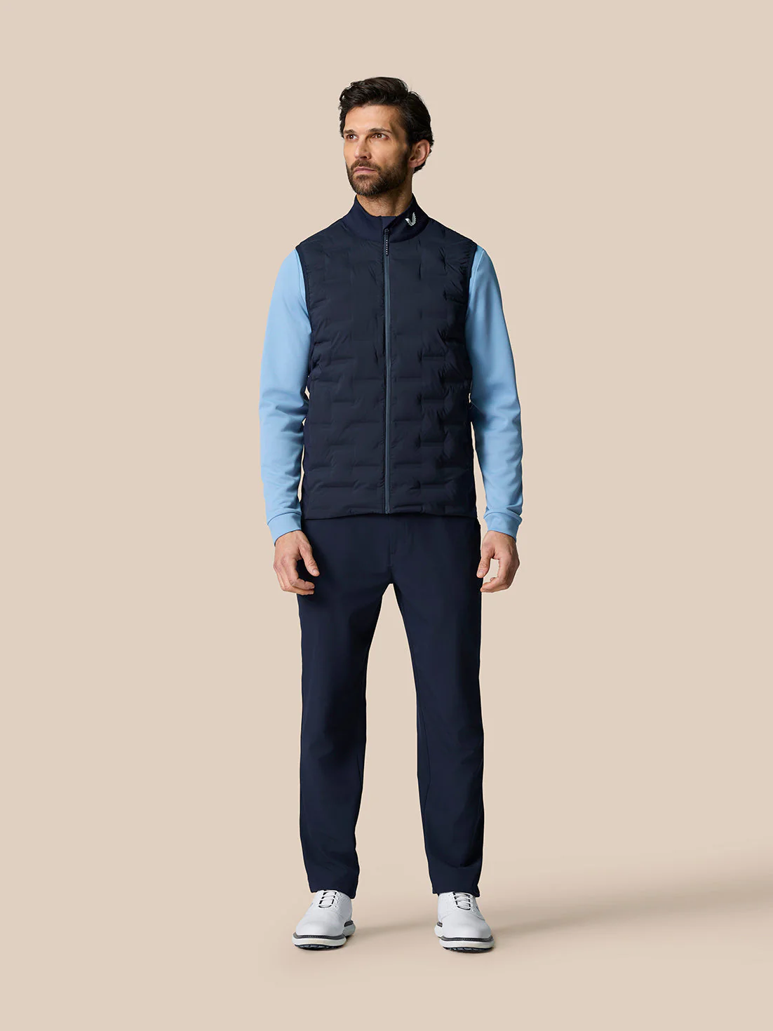 Golf Pinnacle Gilet - Middernacht Marine - Image 7